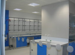 Example lab space designed to customers specifications